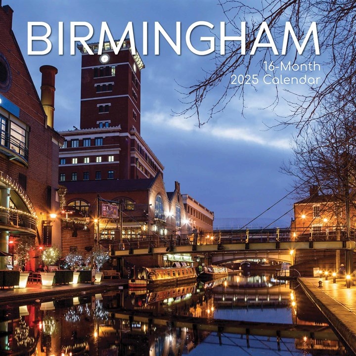 Birmingham Kalender 2025 Kopen? Bestel eenvoudig en snel Online