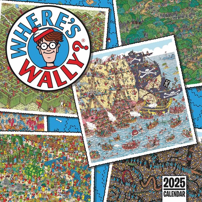 Dónde está Wally Calendario 2025