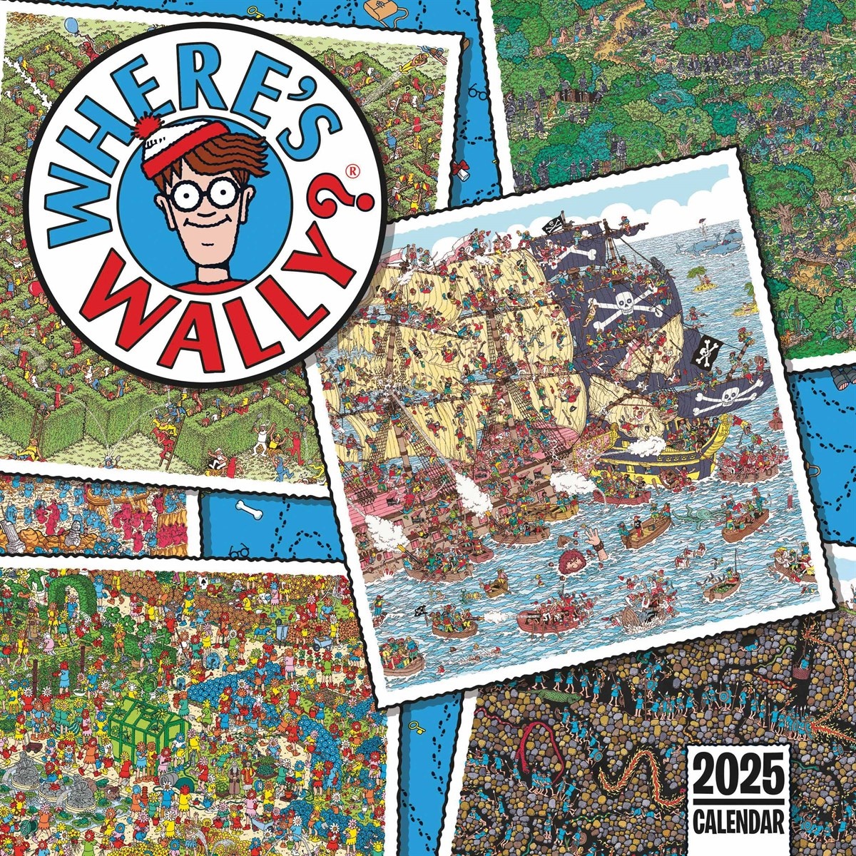 Where&apos;s Wally Kalender 2025