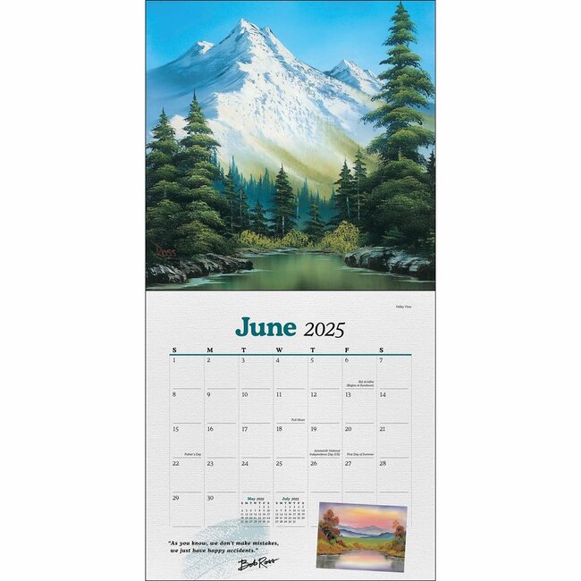 Bob Ross Kalender 2025 Kopen? Bestel eenvoudig en snel online