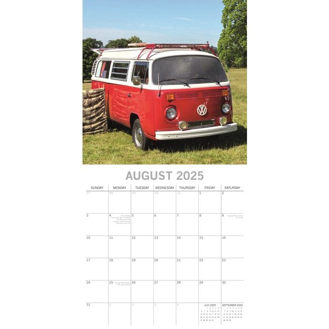 Buy Camper Vans Calendar 2025? Order easily and quickly online