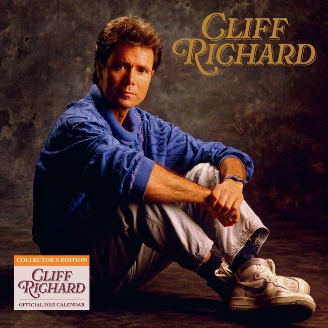 Calendrier des pochettes de disques de Cliff Richard 2025