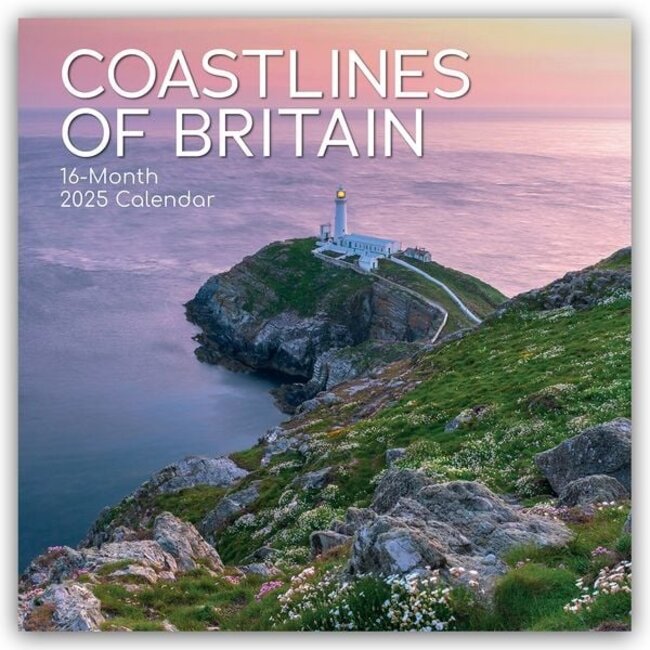 Les côtes de la Grande-Bretagne Calendrier 2025
