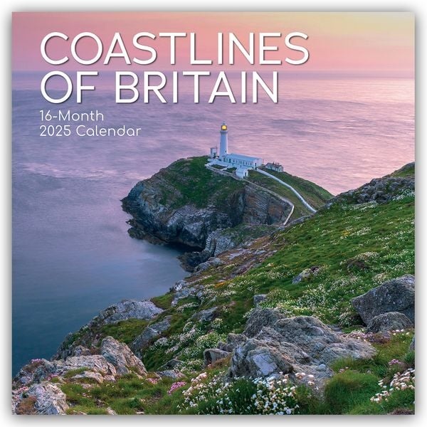 Coastlines of Britain Kalender 2025