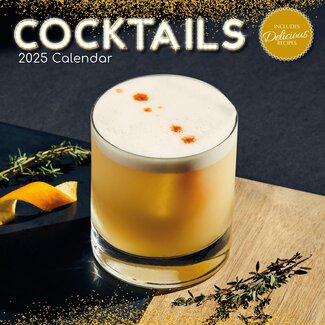 The Gifted Stationary Cocktails Calendar 2025