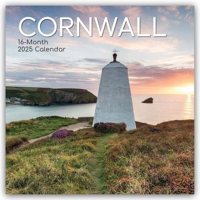 The Gifted Stationary Cornwall Calendar 2025