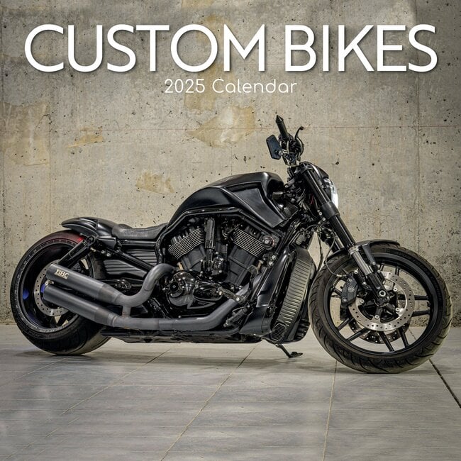 Custom Bikes Calendar 2025