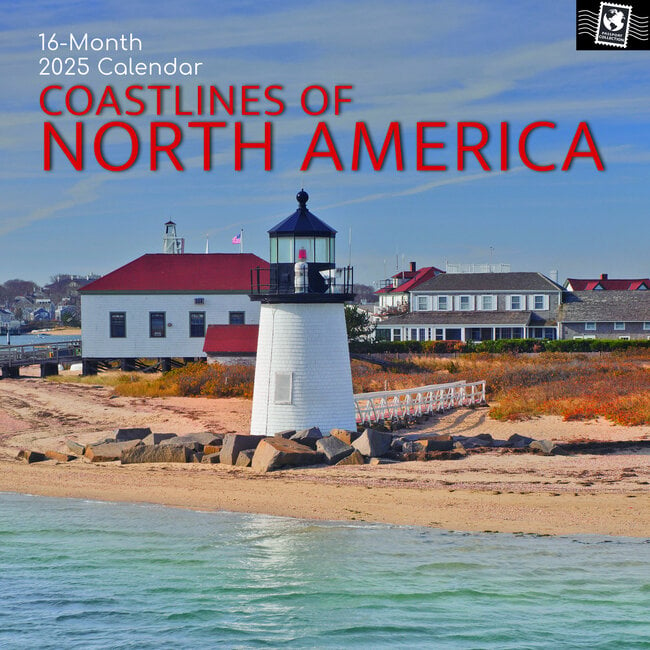 Coastlines of North America Calendar 2025