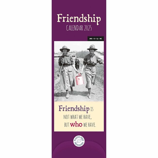 MILK Friendship Calendrier Slimline 2025