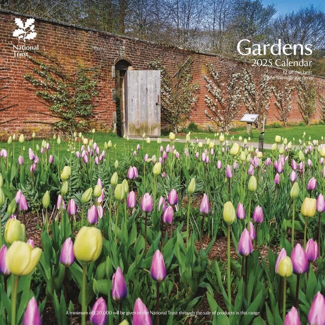 National Trust, Gärten Slimline-Kalender 2025