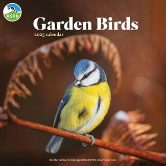 CarouselCalendars RSPB, Gartenvogel-Kalender 2025