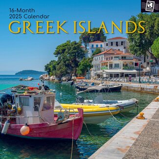 The Gifted Stationary Greek Islands Kalender 2025