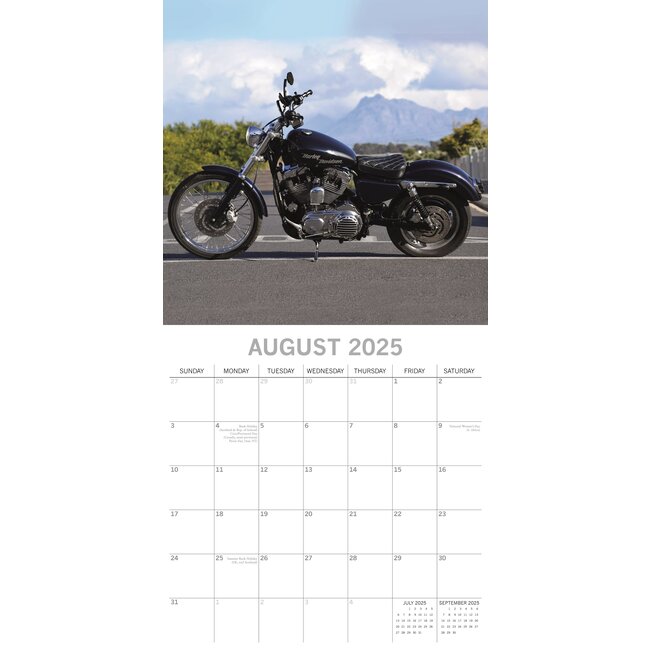 Harley Davidson Kalender 2025 Kopen?  Bestel eenvoudig Online 