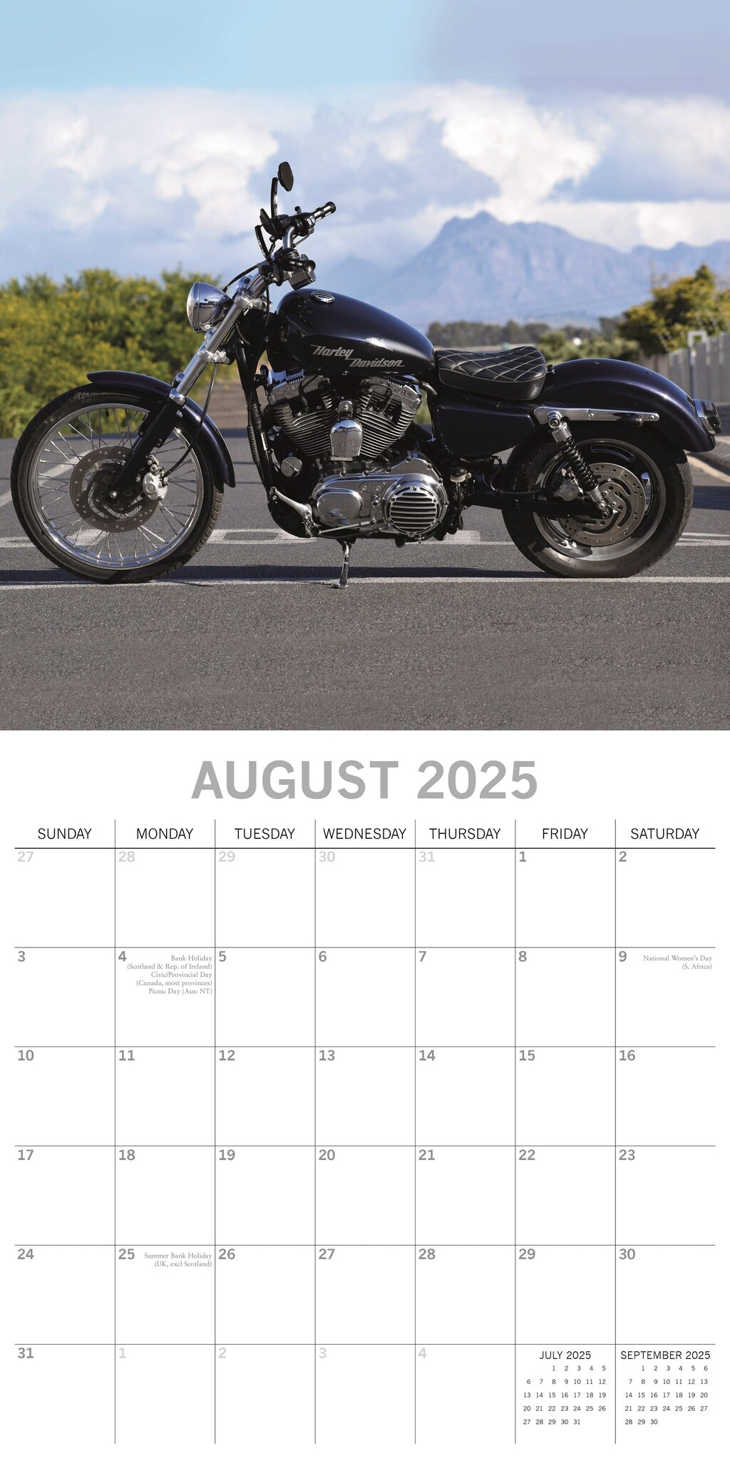 Harley Davidson Kalender 2025 Kopen? Bestel eenvoudig Online