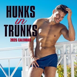 The Gifted Stationary Hunks in Trunks Calendario 2025