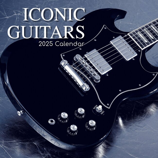 Iconic Guitars Kalender 2025