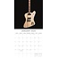 Iconic Guitars Calendar 2025