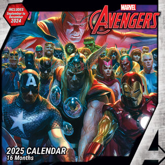 Pyramid Calendrier Marvel Avengers 2025