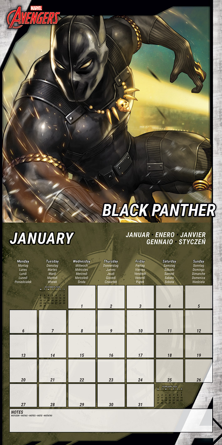 Buying Marvel Avengers Calendar 2025? Order easily online