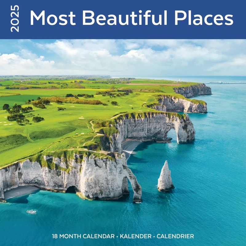 Most Beautiful Places Kalender 2025