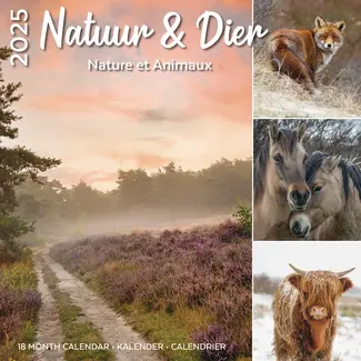 Plenty Gifts Calendrier de la nature et des animaux 2025