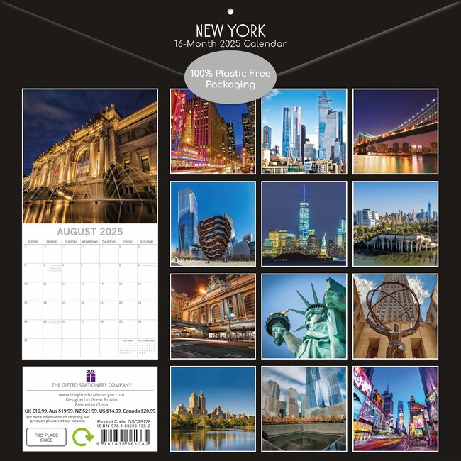 New Yorker Kalender 2025 einfach online bestellen Kalenderwinkel.nl