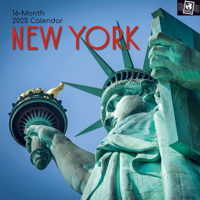 The Gifted Stationary Calendario di New York 2025