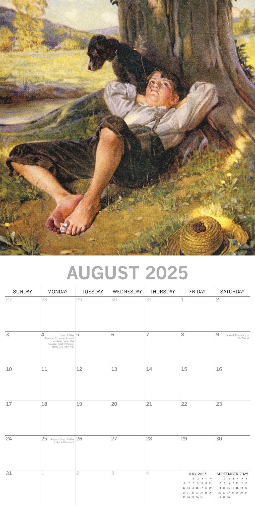 Norman Rockwell Kalender 2025 Kopen? Eenvoudig en snel online besteld