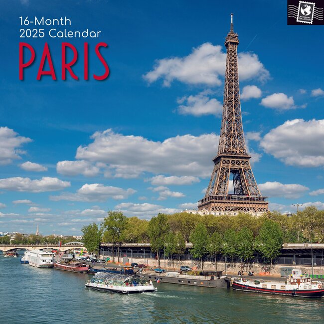 The Gifted Stationary Calendario de París 2025
