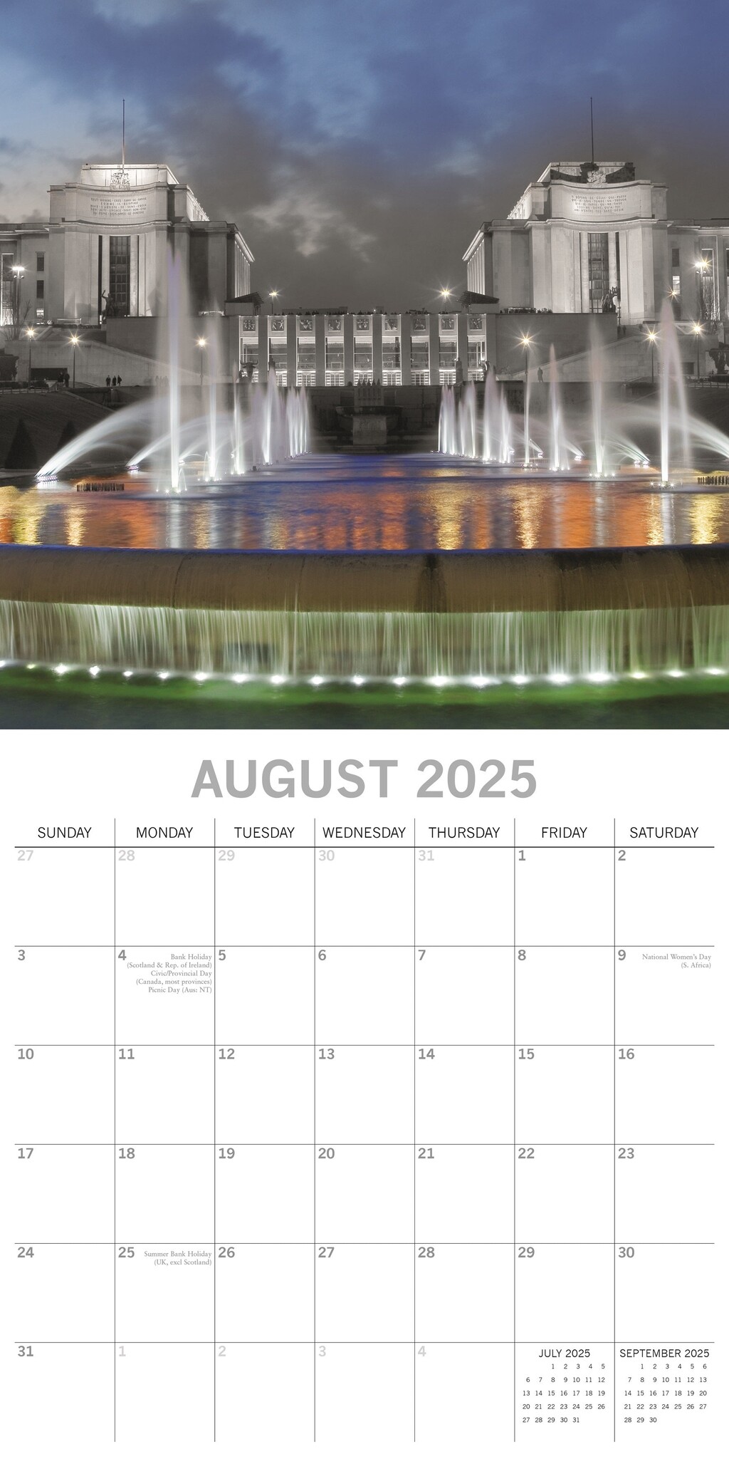 Acheter le calendrier Paris Limelight 2025 ? Commande facile et rapide