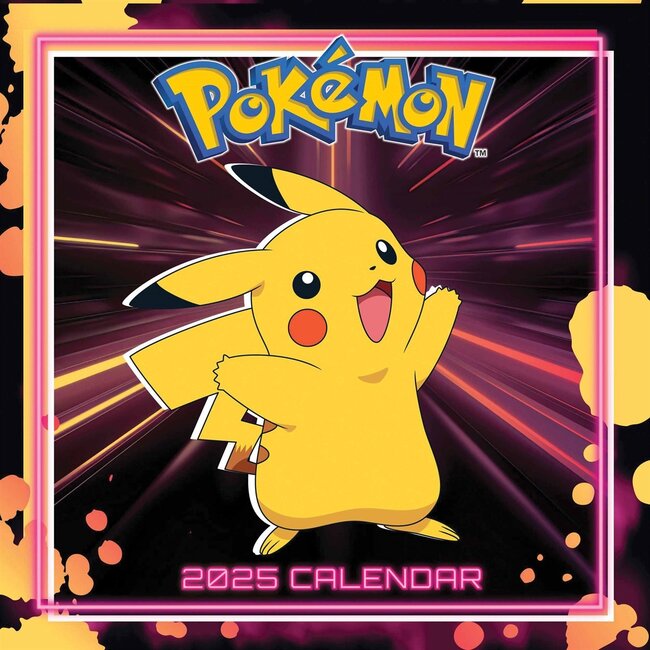 Calendrier Pokemon 2025