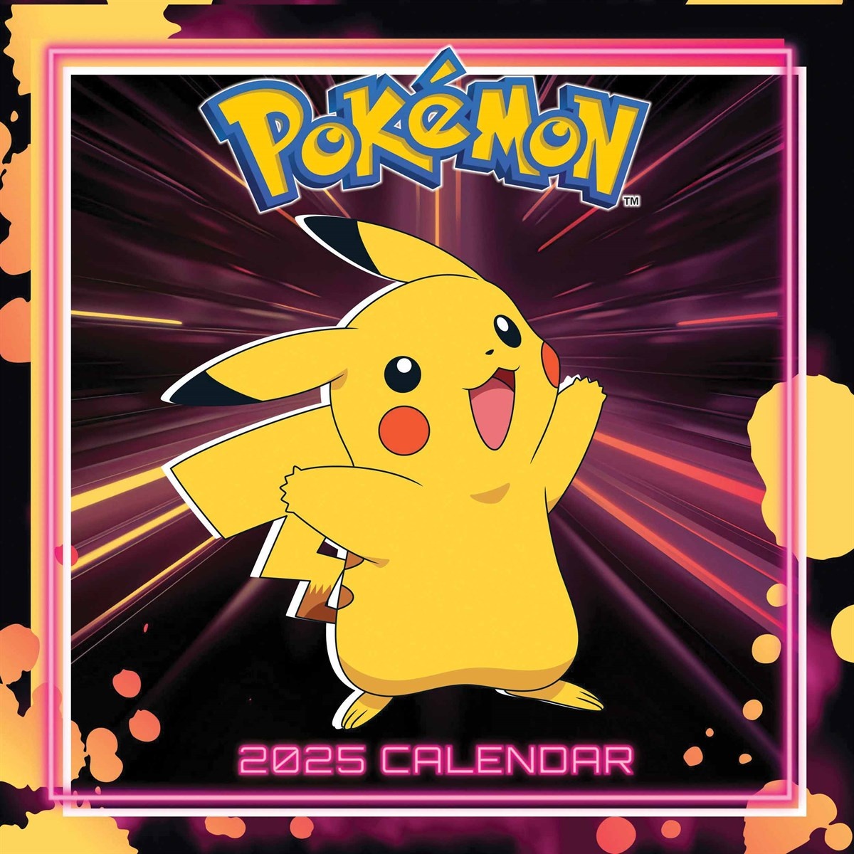 Pokemon Kalender 2025 Kopen? Bestel eenvoudig Online Kalenderwinkel.nl