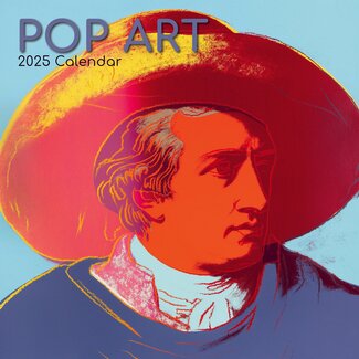 The Gifted Stationary Pop Art Calendar 2025