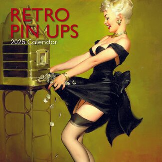 The Gifted Stationary Retro Pin Ups Kalender 2025