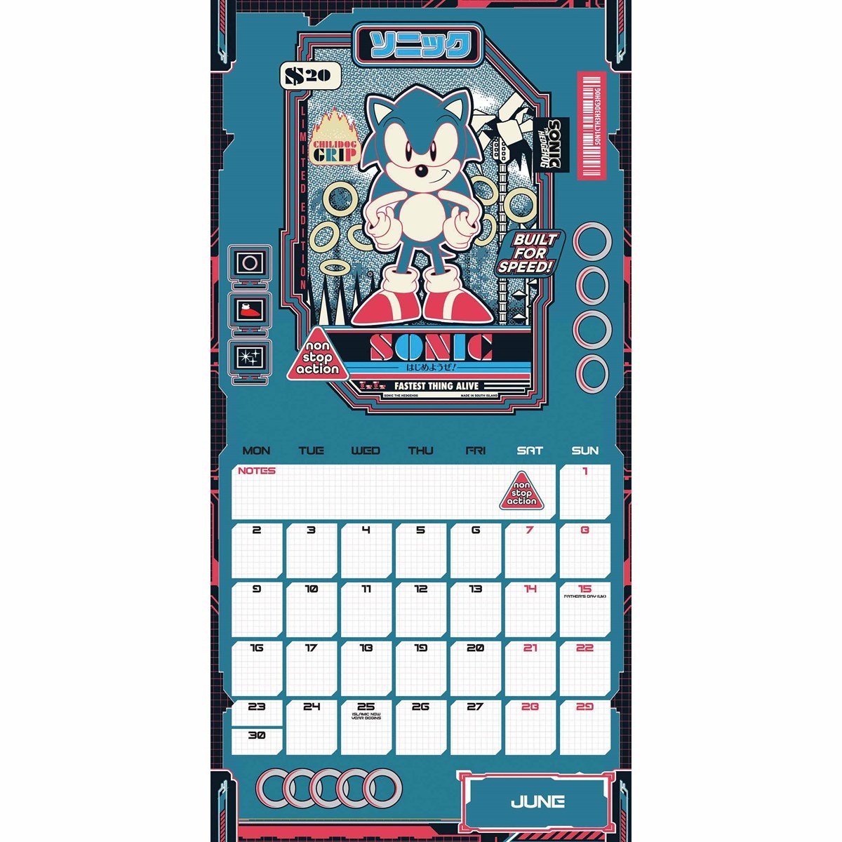 Sonic Kalender 2025 Kopen? Bestel eenvoudig en snel online