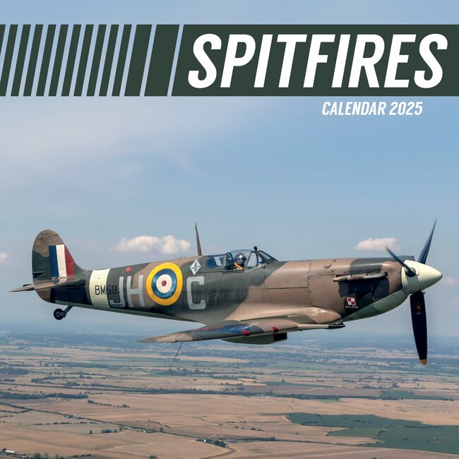 The Gifted Stationary Calendario Spitfires 2025