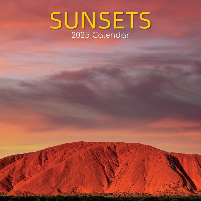 The Gifted Stationary Puestas de sol Calendario 2025