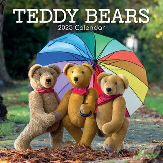 The Gifted Stationary Teddybären-Kalender 2025