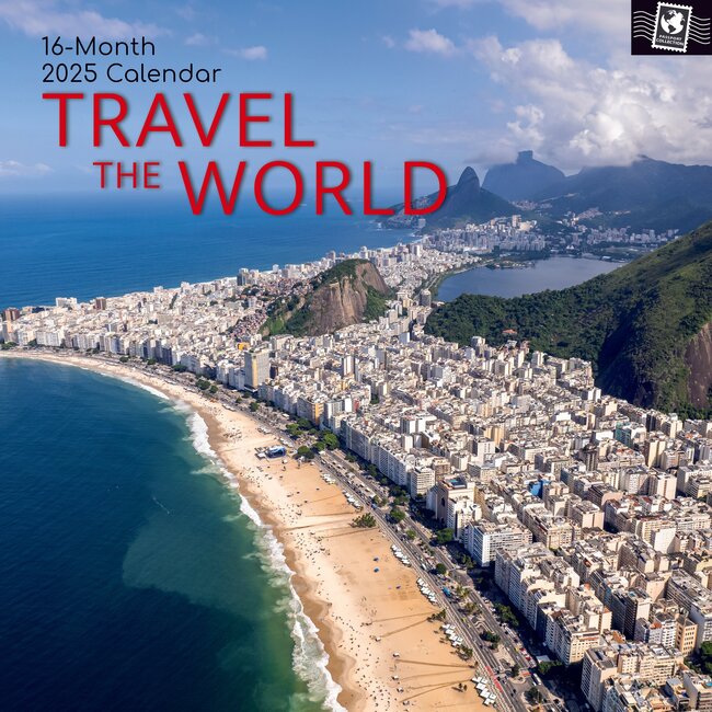 Buy Travel the World Calendar 2025 simply order online