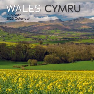 The Gifted Stationary Wales Calendar 2025