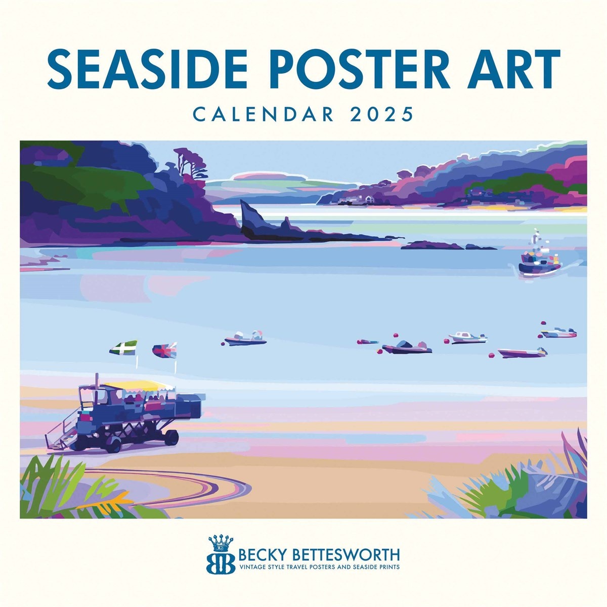 Becky Bettesworth, Zeezicht Poster Kalender 2025