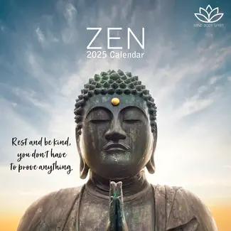 The Gifted Stationary Zen Calendar 2025