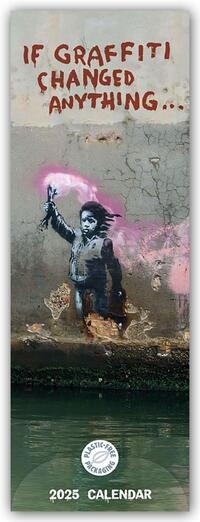 Banksy Kalender 2025 Slimline