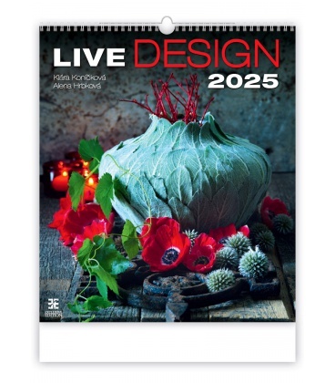 Levendig Design Kalender 2025