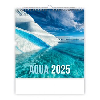 Helma Calendario da parete 2025 Aqua