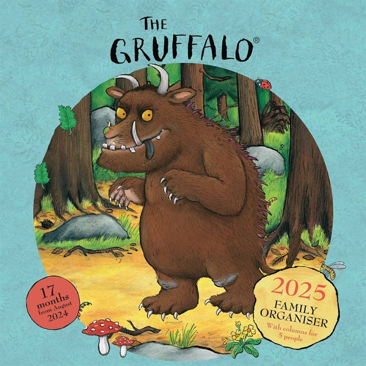 Gruffalo Calendar 2025 Family Organiser Buy Order Easily Online