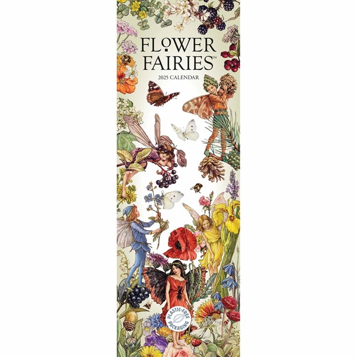Flower Fairies Calendar 2025 Slimline Buy Order easily online