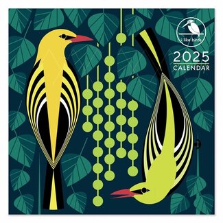 CarouselCalendars J'aime les oiseaux Calendrier 2025