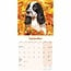 Mini calendario dei cuccioli di Springer Spaniel inglese 2025