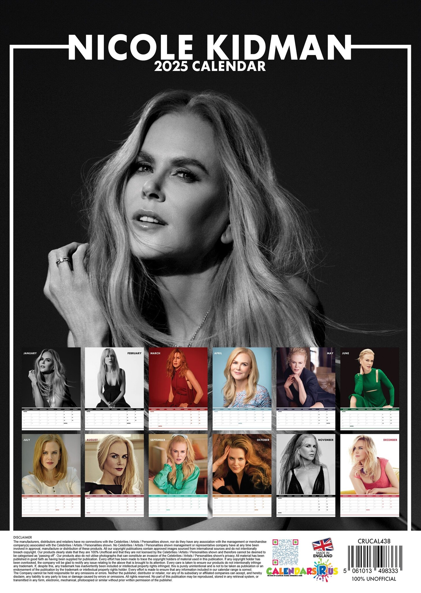 Nicole Kidman Kalender 2025 Bestel Eenvoudig En Snel Online Nicole Kidman Kalender 2025